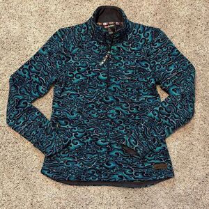 Sherpa Adventure Gear Long Sleeve 1/4 Zip Fleece Top Small